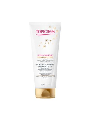 Topicrem Ultra Hidrat Emulsion Corp Dorado 200Ml de Topicrem