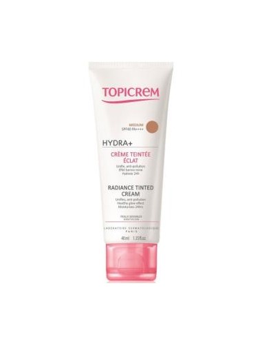 Topicrem Hydra+ Crema Color Ilumin Medium 40 Ml de Topicrem