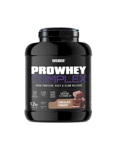 Pro Whey Complex Protein Chocolate Fondant 1,2Kg. de Weider