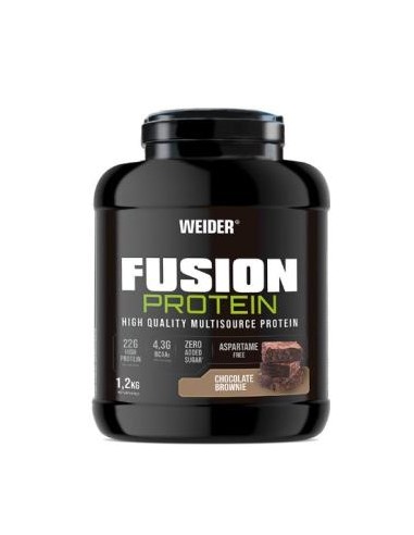 Weider Fusion Protein Chocolate Brownie 1,2Kg. de Weider