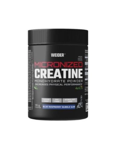 Weider Creatine 200 Mesh Blueraspberry 70Gr. de Weider