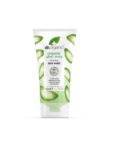 Limpiador Facial Cremoso Aloe Vera 150Ml de Dr. Organic