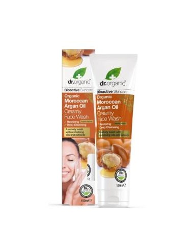 Limpiador Facial Piel Normal-Seca Argan 150Ml de Dr. Organic