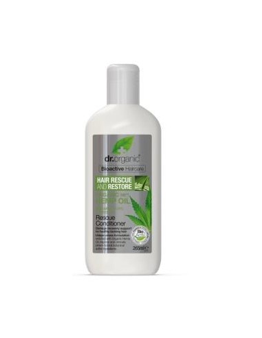 Acondicionador Rescate Anticaida Cañamo 265Ml de Dr. Organic