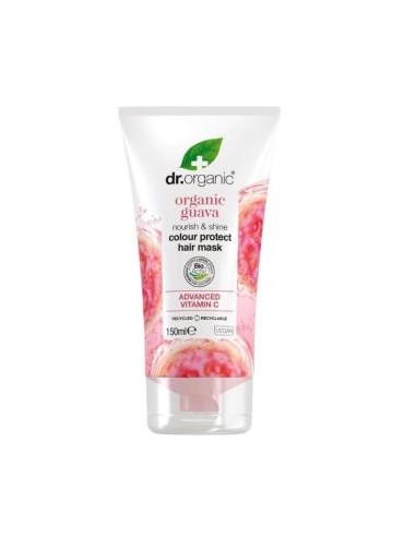 Mascarilla Protectora De Color Guayaba 150Ml de Dr. Organic