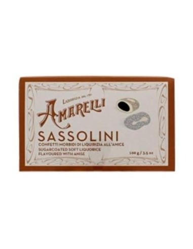 Sassolini Piedracitas Expositor 10X100Gr. de Amarelli