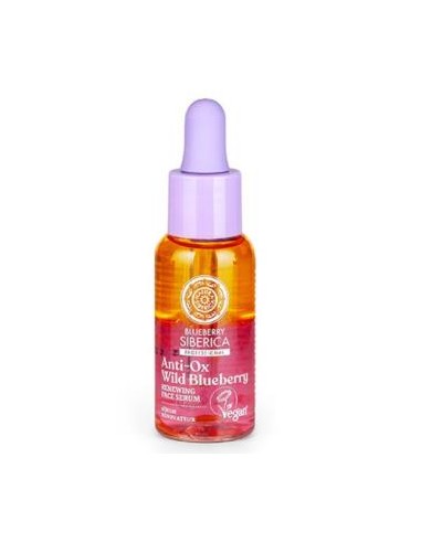 Anti-Ox Wild Blueberry Serum Facial Renovador 30Ml de Natura Siberica