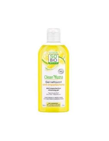 Gel Limpiador Clean Yuzu Anti Imperfecciones 200Ml de So´Bio Etic