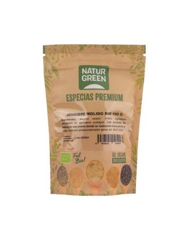 Jengibre Molido 100Gr. Bio Sg de Naturgreen