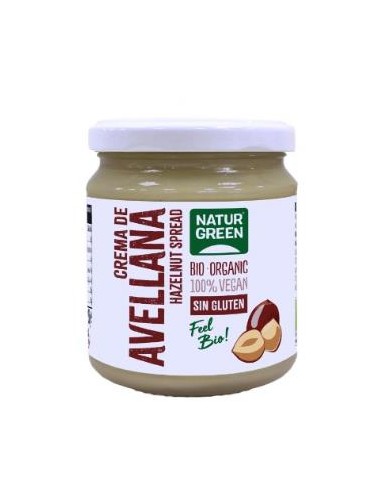 Crema De Avellanas 250Gr. Bio Sg Vegan de Naturgreen