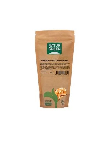 Chips De Coco Tostados Salados 125Gr. Bio de Naturgreen