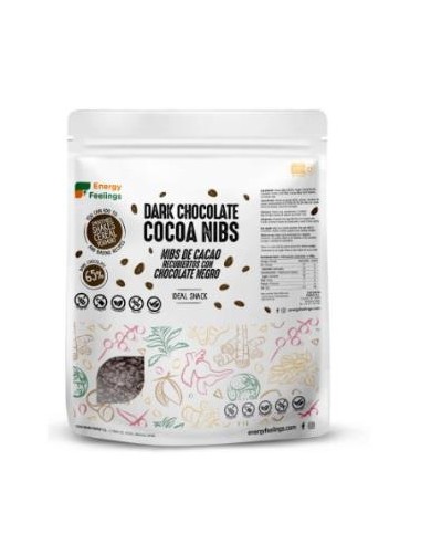 Nibs Bañados En Chocolate 1Kg. Eco de Energy Feelings