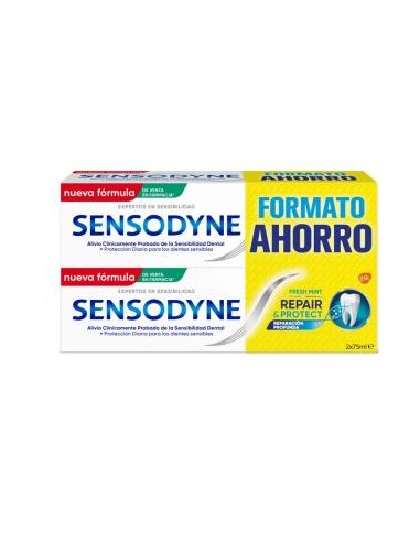 Sensodyne Duplo Repair & Protect 2ªud Al 40% 2X75M de Sensodyne