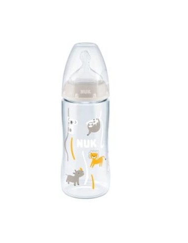 Biberon Fc+ Pp Tc Flow Cont 6-18 L Silicona 300Ml. de Nuk