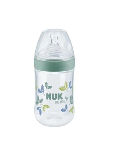 Biberon Nuk For Nature Pp Tc Silicona 260Ml. de Nuk