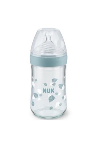 Biberon Nature Sense Tc Cristal 0-6 S Silico 240Ml de Nuk