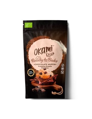 Muffin De Proteina Guisante-Choco 161Gr Bio Vegan de Okami Bio