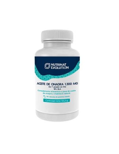 Aceite De Onagra 1300Mg 30Cap. de Nutrinat Evolution