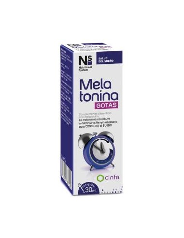 Ns Melatonina Gotas 1 Mg 30Ml de Ns