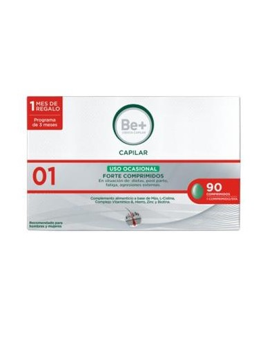 Be+ Capilar Anticaida Ocasional Forte 90Comp de Be+