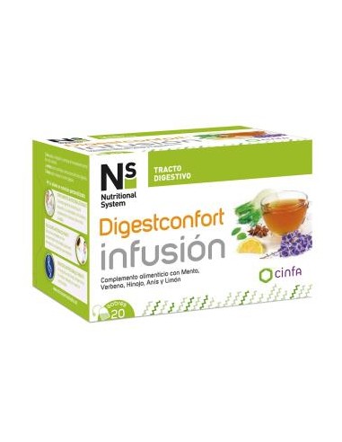 Ns Digestconfort Infusion 20 Sobres de Ns