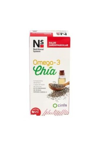 Ns Omega3 Chia 120 Caps de Ns