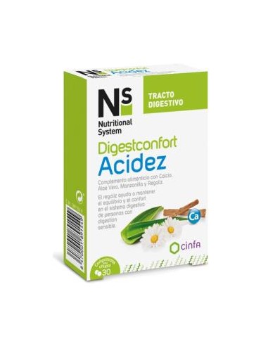 Ns Digestconfort Acidez 30 Comp de Ns