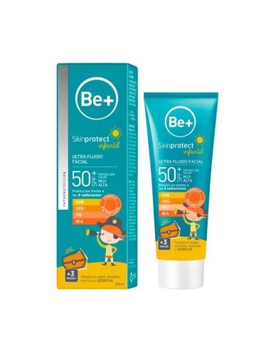 Be+  Ultrafluido Facial Inf Spf 50+ 50Ml de Be+