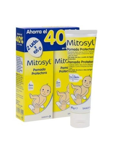 Mitosyl Pomada Protectora 2 Tubos 65Gr de Mitosyl