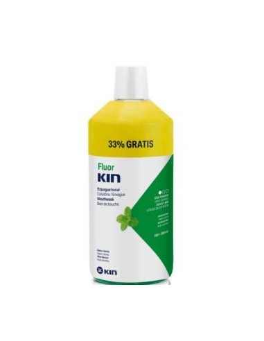 Fluor Kin Menta Colut Dia 750+Regalo Colut 250Ml de Kin