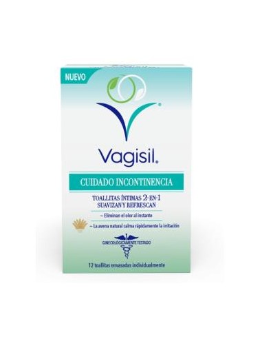 Vagisil Cuidado Inc Toallitas Intimas 2En1 de Vagisil