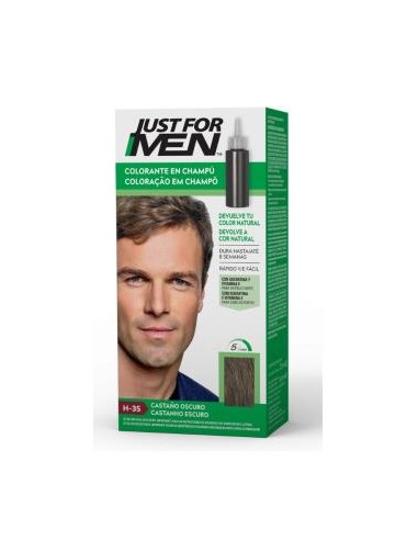 Just For Men 5 Minut Castaño Oscuro H35 de Just For Men