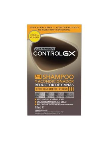 Just For Men Control Gx Redu Canas Champ-Aco 147Ml de Just For Men