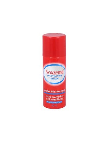 Noxzema Espuma Afeitar Roja Sensitive 50 Ml de Noxzema