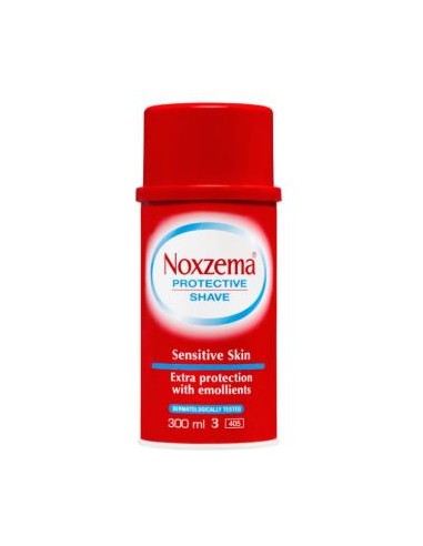 Noxzema Espuma Afeitar Roja Sensible 300 Ml de Noxzema