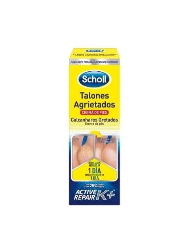 Dr Scholl Crema Talones Agrietados 60Ml de Scholl