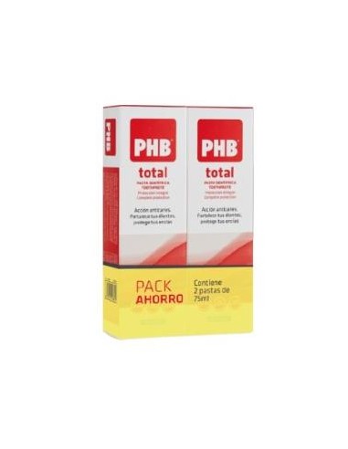 Phb  Total Pasta Dental Duplo 2X75Ml de Phb