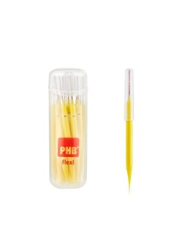 Phb Cepillo Interdenta Flexi Fino 1,1 Amarillo 20U de Phb