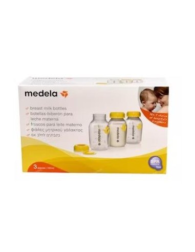 Rec Pack Botella Biberon 150Ml 3Un 8000797 de Medela