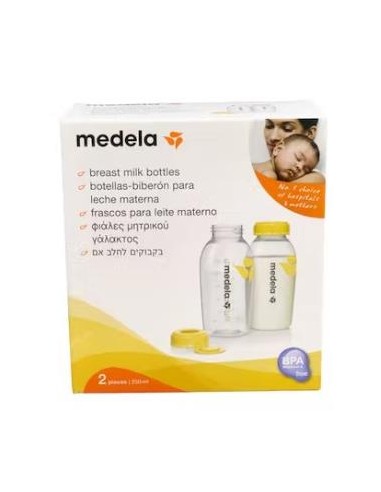 Rec Pack Botell-Biber 250Ml 2Un 8.0137 de Medela