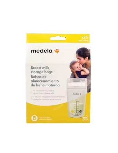 Bolsa Almacen Leche Materna 25Un 008.0404 de Medela