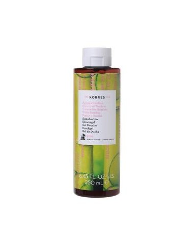 Gel Ducha Pepino Bamboo 250Ml de Korres