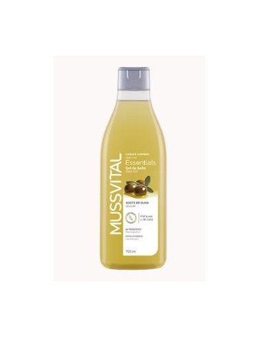 Mussvital Essentials Gel Baño Olivo 750Ml de Mussvital