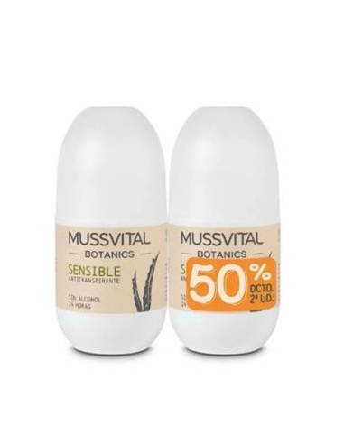 Mussvital Botanics Deo Sens 75Ml X2 de Mussvital