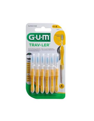 Cepillo Interdental Trav-Ler 1,3Mm 3Un Amarillo de Gum