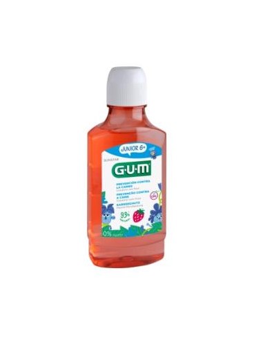 Colutorio Junior +6 Años Fresa 300Ml de Gum