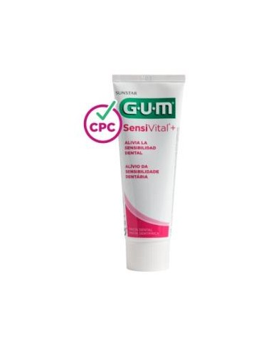 Sensivital+ Pasta Dental Fluorudo 75Ml de Gum