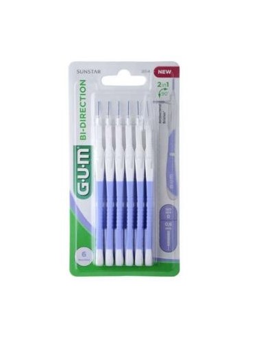 Cepillo Interdental Bi-Direction Xs 0,6Mm 6Um de Gum