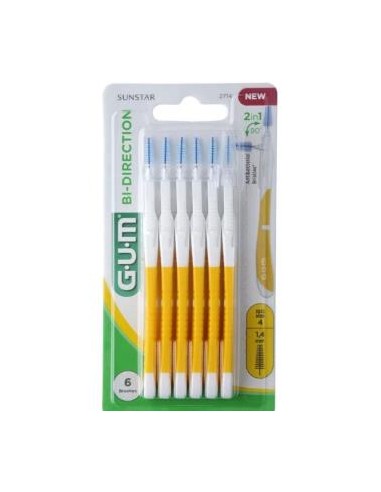 Cepillo Interdental Bi-Direction Xl 1,4Mm 6Un de Gum