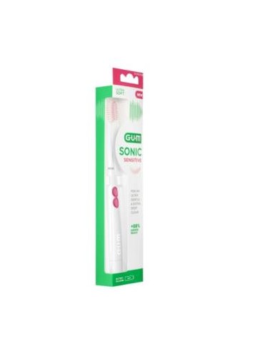 Cepillo Elec Sonic Sensitive Pilas 1 Un de Gum